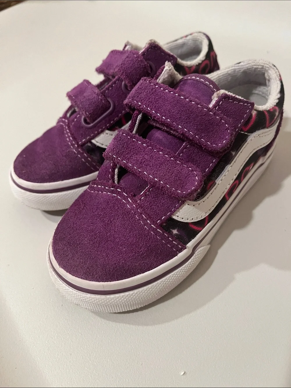 Toddler  purple Vans